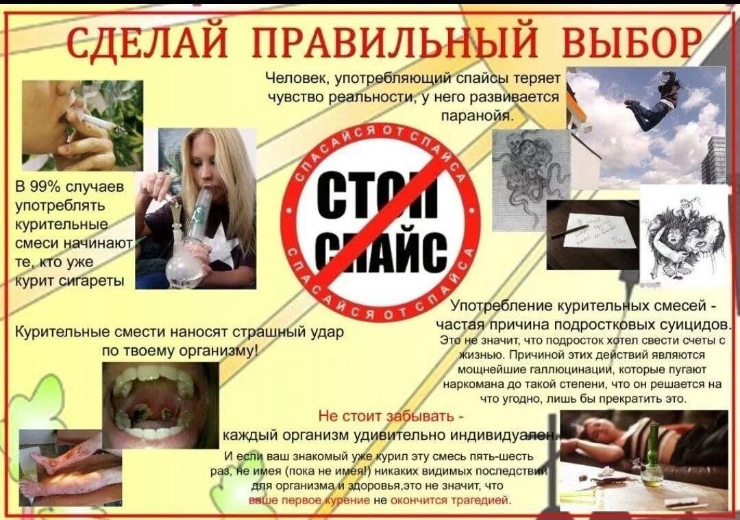 Сделай правильный выбор! Профилактика алкоголя и наркомании.