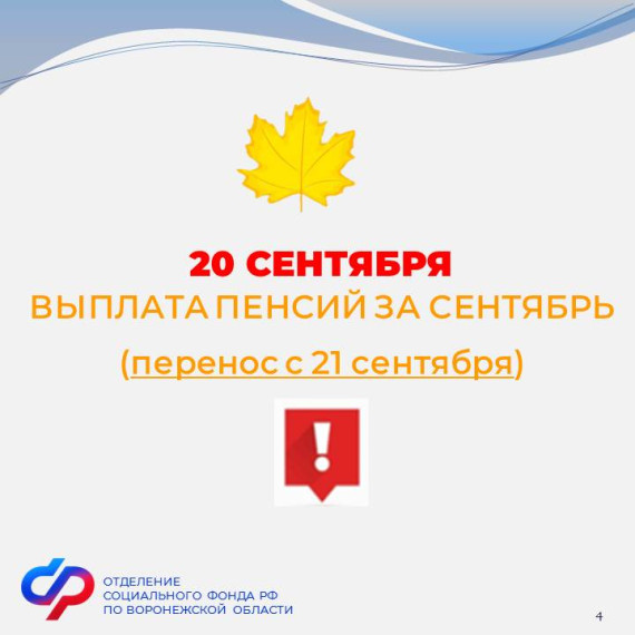 Детские пособия и пенсии в сентябре 2024 года: график выплат в Воронежской области. Детские пособия и пенсии в сентябре 2024 года: график выплат в Воронежской области.
